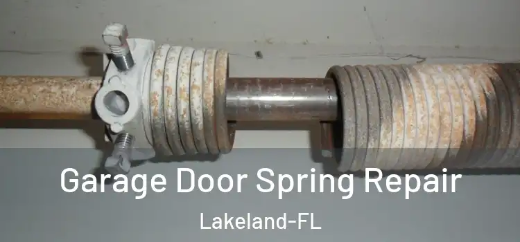 Garage Door Spring Repair Lakeland-FL